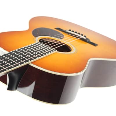 Santa Cruz 00 Custom Figured Mahogany Moon Spruce Buttered Toast 2024 image 10