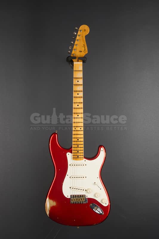 Fender Custom Shop Stratocaster 58 Relic Faded Aged 2022 - Candy Apple Red (COD 1127UG) image 1