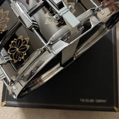 Ludwig Limited Edition Engraved Black Beauty 14x6.5 (1990/1991) W/ Case!!! image 3