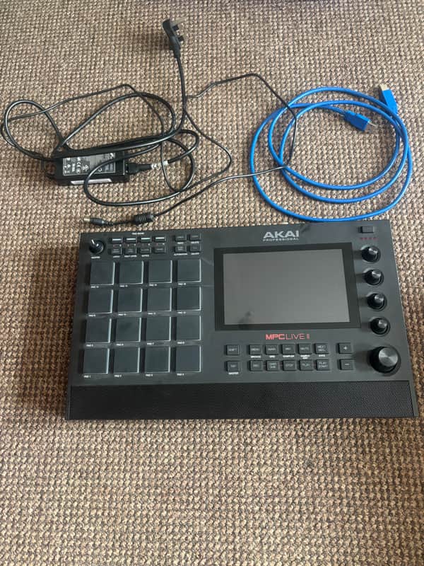 Akai MPC Live II Standalone Sampler / Sequencer - Black with 256GB SD card image 1