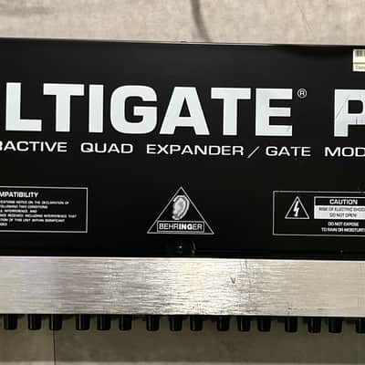 Behringer Multigate Pro Model XR 4400 Audio Interactive Quad Expander/Gate image 1