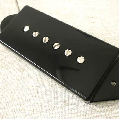 P90 Pickup Dog Ear BLACK A4 HOT Bridge Fits Gibson Epiphone Handcrafted by Q pickups Vintage image 3