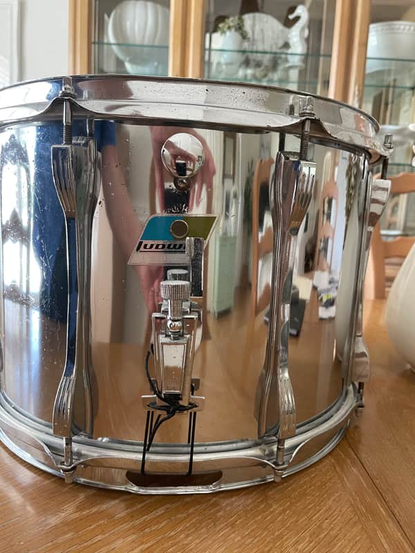 Ludwig 14X10 Field Drum 1970's - Chrome image 1
