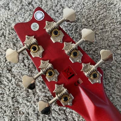 Washburn Rover RO10SK 34 Inch Travel Guitar in Red, Spruce Top, Rosewood Fingerboard image 18