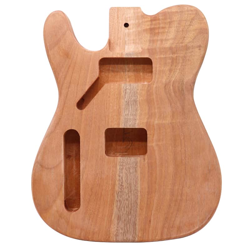 left hand TL okoume wood electric guitar body guitar barrel image 1