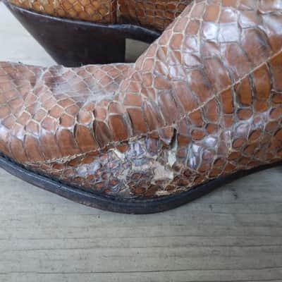 Pair of Vintage 1974 Nudie's Rodeo Tailors Boots Made for Porter Wagoner! Country Music Memorabilia! image 6