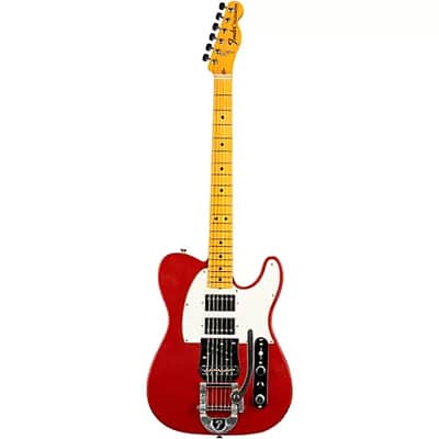Fender Stories Collection Mike Campbell Red Dog Telecaster Electric Guitar. Maple Fingerboard, Red Dog Red image 3