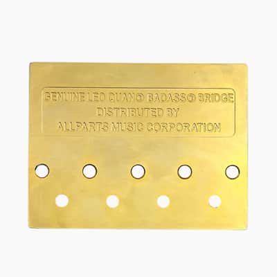 Leo Quan® Badass II™ 4-String Bass Bridge-Chrome image 9
