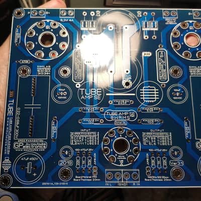 Tube Stereo AMP Single Ended (SE) Bare-PCB 6L6 EL34 (3Wrms) & KT88 (8Wrms) image 7