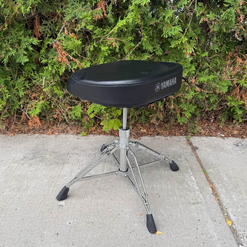 Yamaha DS950 Wide 4 Leg Throne Drum Set Seat Stool image 1