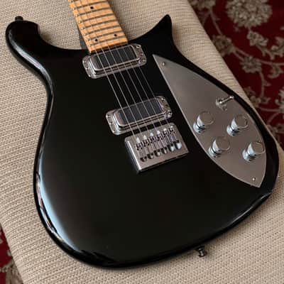 Rickenbacker 650C Colorado Jetglo 2001 w/ OHSC - Maple Fretboard image 1
