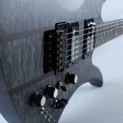 BC Rich Mockingbird ST Electric Guitar with Floyd Rose Satin Black Duncan Design image 7