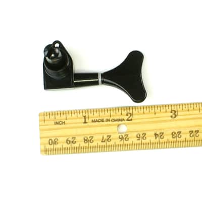 1X Electric Bass Guitar Tuning Machine key Head Peg ,Left Side /Black image 7