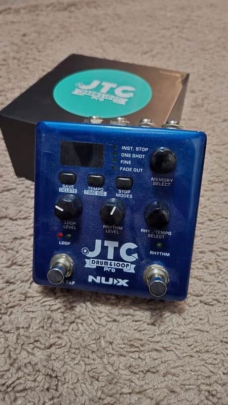 NuX NDL-5 JTC Drum and Loop Pro 2019 - Present - Blue image 1