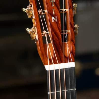 Martin Custom Style 45 000 Acoustic - Cocobolo/European High-Altitude Swiss Spruce, Natural with Hardshell Case image 6