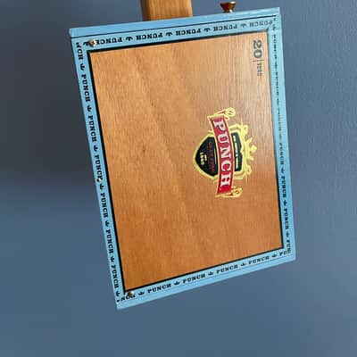 Taconic #232 4 String Electric Cigar Box Mandolin - Punch Gran Puro Toro - Video image 17