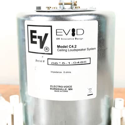 Electro-Voice (EV) EVID C4.2 4" 2-Way Coaxial Ceiling Loudspeaker (PAIR) CG01F30 image 12