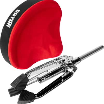 Gator GP-DTH-ASD Percussion Saddle Drum Throne, Red image 5