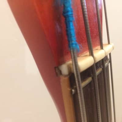 Dynelectron Fretless Longhorn bass Danelectro copy RARE 60s/70s image 5