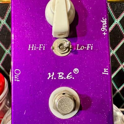 HBE Home Brew Electronic GERMANIA 44 LIMITED EDITION 2005 - METALLIC PURPLE TREBLE BOOSTER image 6