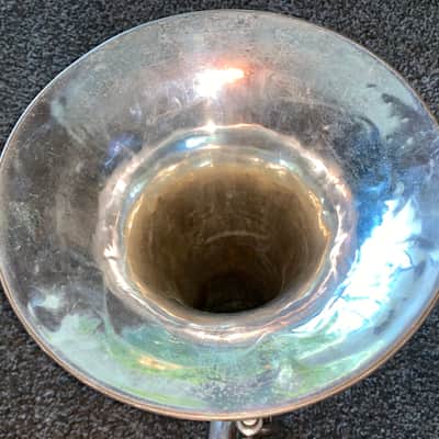 JW York and sons 3 valve baritone horn with case mase in the USA image 17