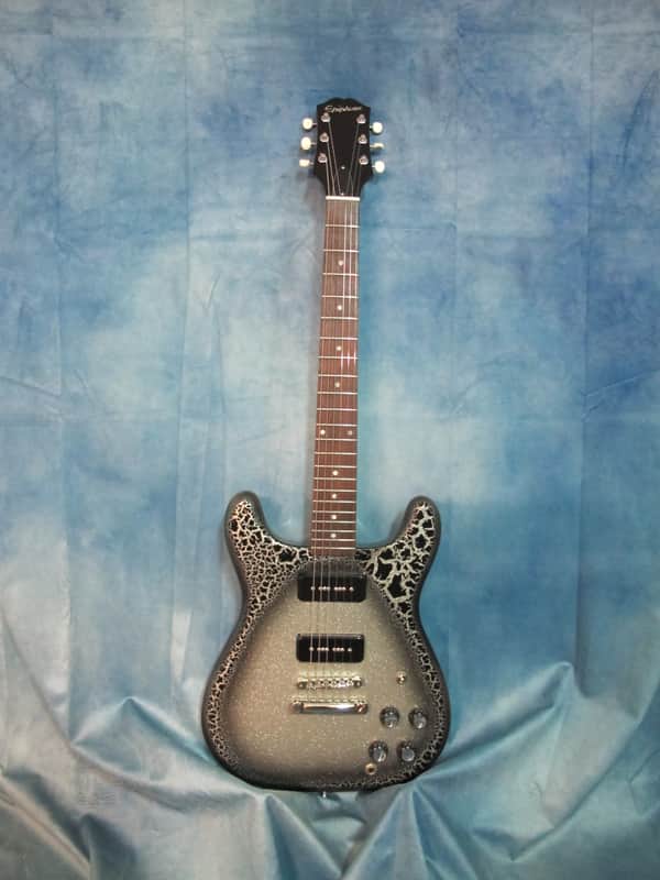 Epiphone Made in USA! Custom Shop Wilshire 2017 Ltd. Ed - Black Crackle w/ Hardcase (VERY RARE!) image 1