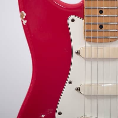 Fender USA Stratocaster Plus 1988 - in Raspberry Razzberry - Like John Mayer's image 18