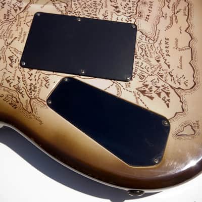 Game of Thrones Map - Kramer Guitar - Custom Restoration image 14