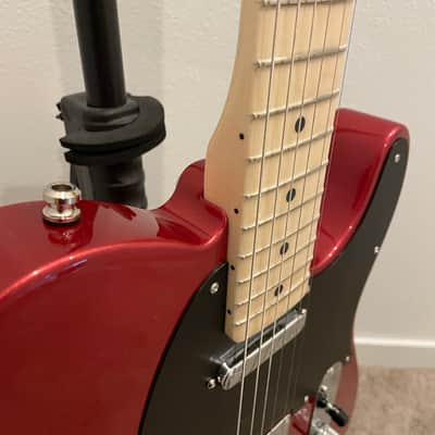 Fender American Ultra II Telecaster with Upgraded James Burton Neck - Sinister Red image 11