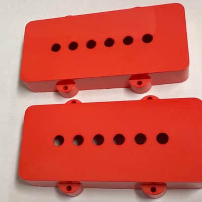 PC-6400-RP Rose Pink Pickup Covers for Fender Jazzmaster Guitar