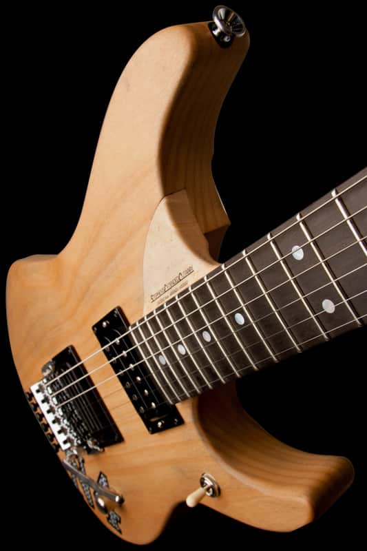 Washburn N4VINTAGE-D Natural Distressed, Nuno Usa Signature Serie w/GCN4 case image 1