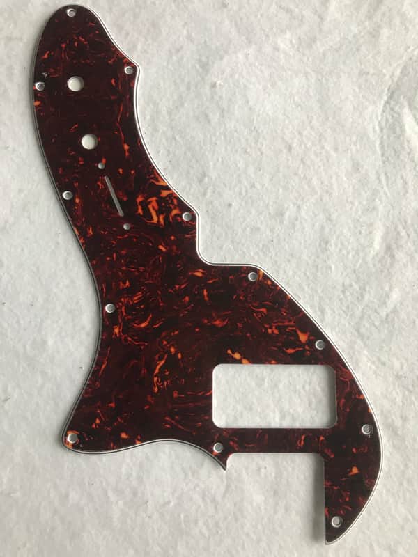 For Fender US Telecaster Thinline/Tele 69 TV Jones Guitar Pickguard,4 Ply Brown Tortoise image 1