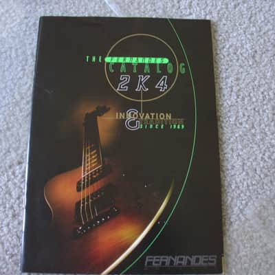 Fernandes 2004 Fernandes Guitar Catalog 2000's image 1