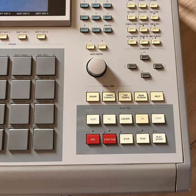Akai MPC3000 with the original manual + multicore + new floppies + coaxial cable image 5