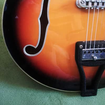 SOLO Gemini 60s Italian hollow body Crafted by Bartolini Cingolani image 10