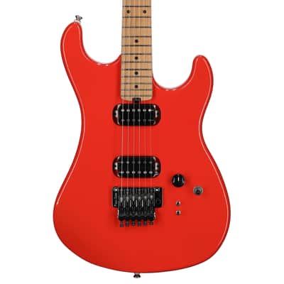 Kramer 84 HH FR Electric Guitar, Maple Fingerboard (with Gig Bag), Radiant Red image 5