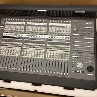 Avid C24 Pro Tools Control Surface with Argosy Desk image 1