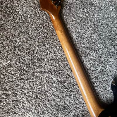 Jet Guitars JS-400 JS400 BKG, HSS Ceramic pickups, solid basswood body, 22 frets roasted maple neck, 2 point tremolo, gold hardware Free Setup image 7