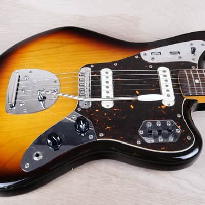Fender Traditional '60s Jaguar MIJ 2017 Sunburst Japan Reissue w/ Bag image 5
