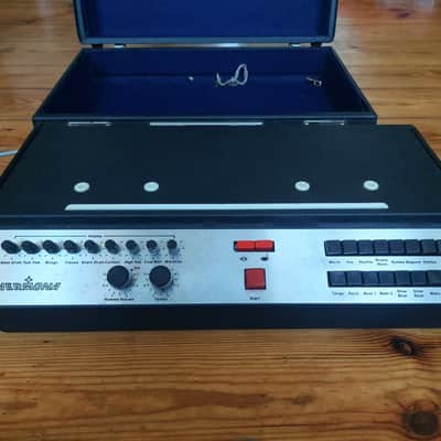 Vermona ER-9 analog drum machine 1975 - Black/Silver image 2