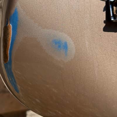 Fender Custom Shop 1965 Stratocaster Shoreline Gold over Lake Placid Blue 2022 - Shoreline Gold over Lake Placid Blue image 11