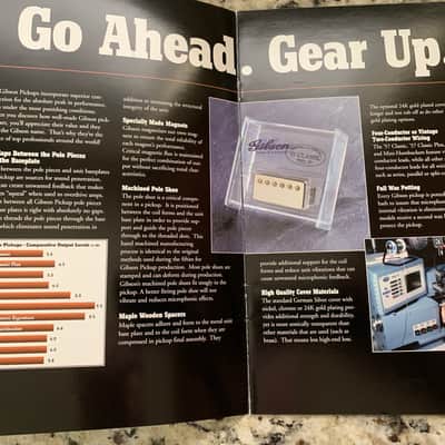 Gibson Pickup Brochure 2000’s P-90 57 Classic & More image 4
