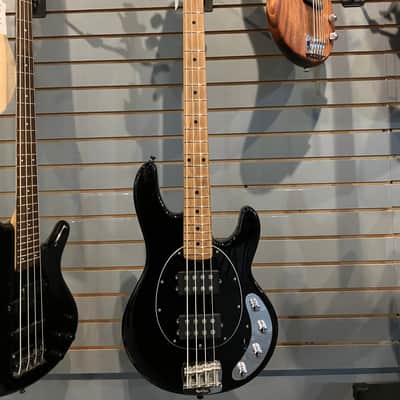USED Ernie Ball Music Man Stingray Special HH - Black with case image 1