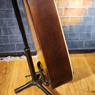 Harmony OR Kay? Vintage 1960s Pineapple Shaped Guitar Just Restored image 7