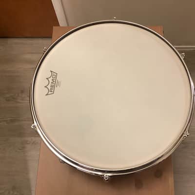 Slingerland No. 161 Deluxe Student Model 5.5x14" 6-Lug Snare Drum with Stick-Saver Hoops 1964 - Red Sparkle image 5