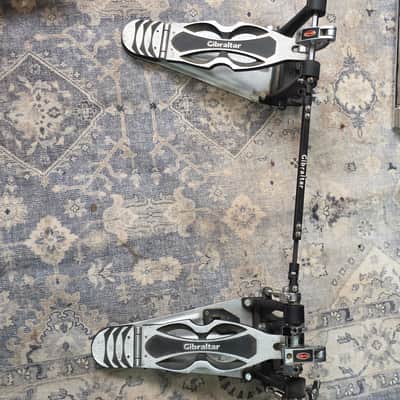 Gibraltar 9611DD-DB Intruder Direct Drive Double Bass Pedal 2000's - Black/Silver image 1