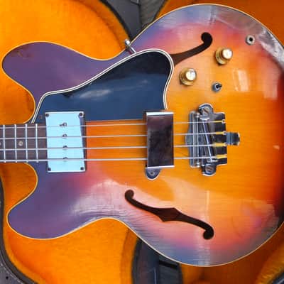 Gibson EB2 4 String Bass Guitar 1967 - Sunburst image 2