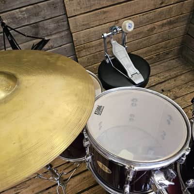 Drum Kit Pearl Forum Compact, Red Complete USED! RKWRR110526 image 5