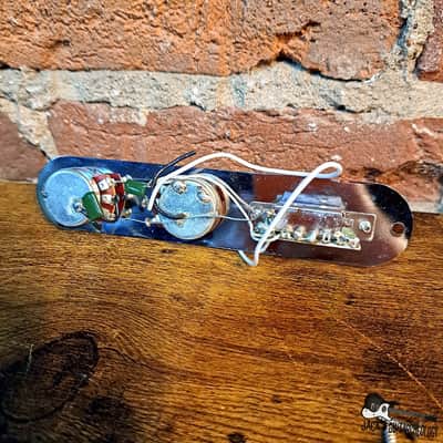 Squier Tele Pickups w/ Loaded Hot Dog Control Plate (1990s) image 4