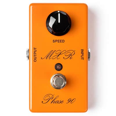 Mint MXR Custom Shop Script Phase 90 LED Phaser Guitar Effect Pedal image 1